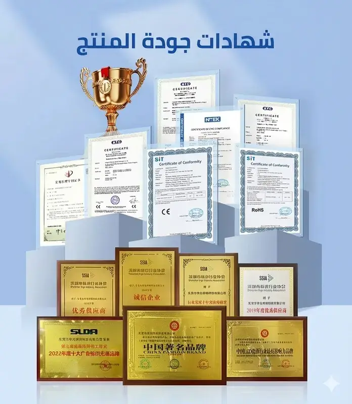 شهادات الجودة والاعتماد